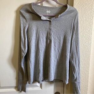 Grey long sleeve